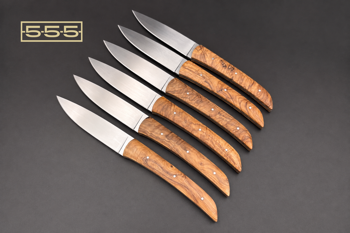 Couteaux de table • olivier Orion L'atelier 555 artisanal