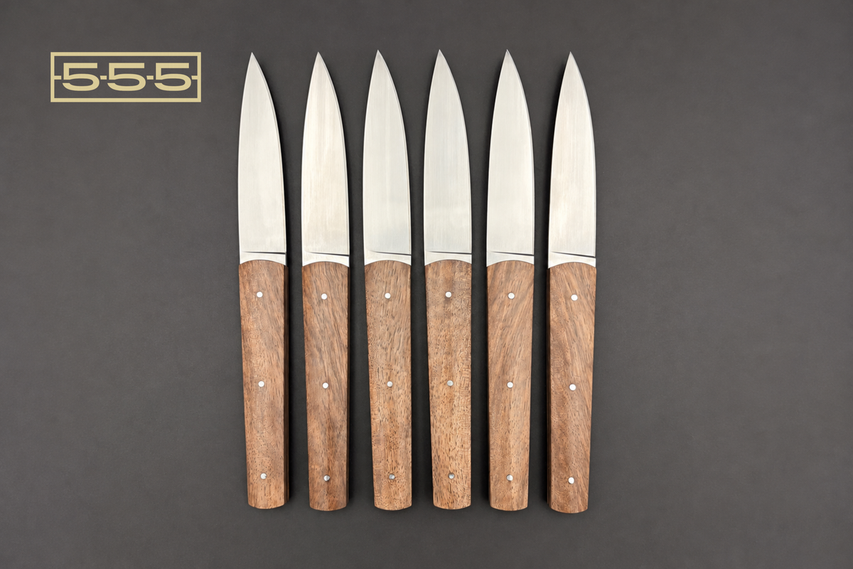 Couteau de table • noyer L'atelier 555 atlas artisanal