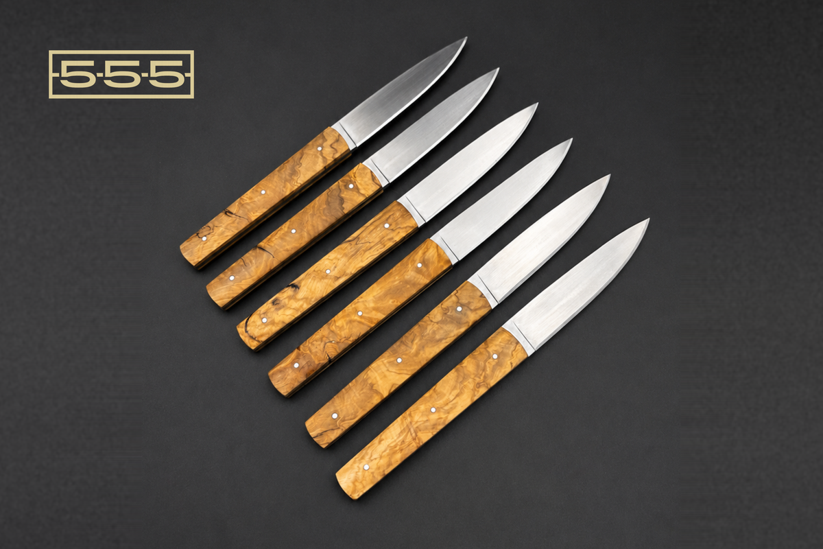 Couteaux de table • olivier L'atelier 555 Atlas Artisanal